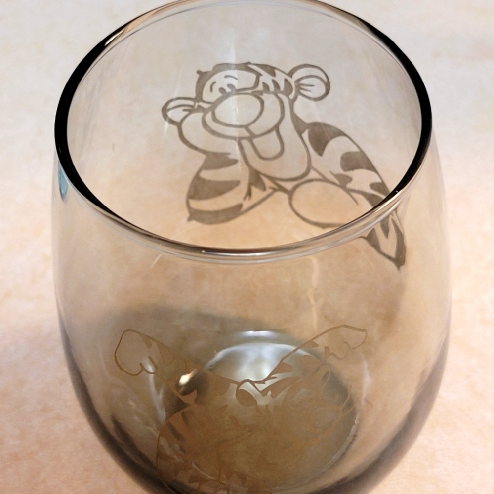 Handcrafted, uniquely styled, etched glasses